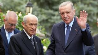 Başkan Erdoğan'dan Bahçeli'ye ziyaret