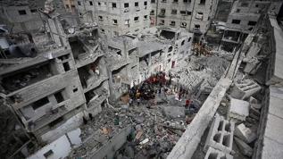 İsrail'in saldırılarını sürdürdüğü Gazze'de can kaybı 34 bin 488'e yükseldi