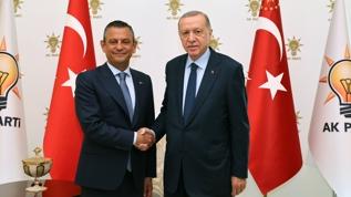 Başkan Erdoğan, Özgür Özel ile görüştü! Gündem yeni anayasa