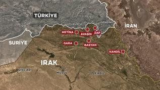 Irak'tan Türkiye sınırına üs!