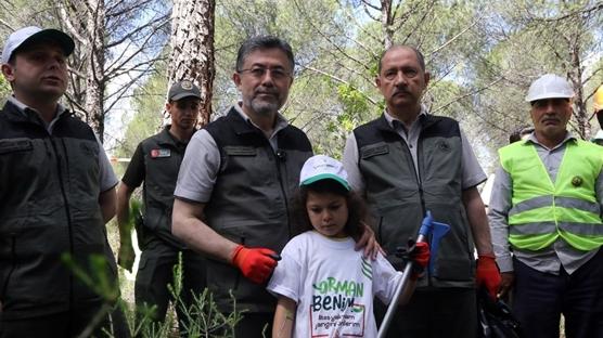 Bakan Yumaklı: 'Orman Benim' kampanyası geleceğimizi şekillendirecek