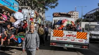 BM: 80 bin kişi Refah'tan ayrıldı