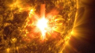 NASA duyurmuştu: İşte Güneş'te meydana gelen patlamanın fotoğrafı!