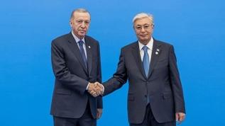 Başkan Erdoğan, Kazakistan Cumhurbaşkanı Tokayev ile telefonda görüştü