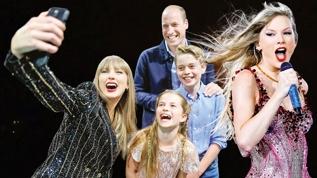 Kraliyet, Taylor Swift konserinde