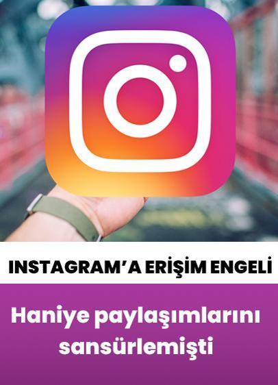 Sosyal medya platformu Instagram'a erişim engeli getirildi!