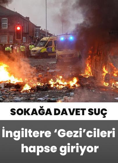 Sokağa davet suç: İngiltere'nin 'Gezi'cileri hapse giriyor