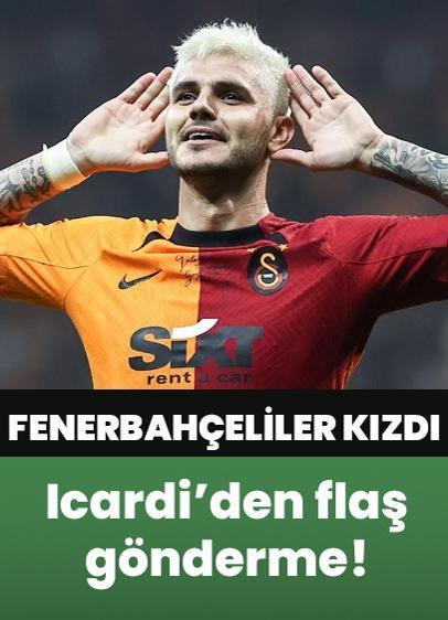 Fenerbahçe-Lille maçı sonrası Icardi'den olay paylaşım