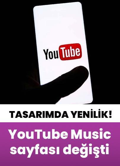 YouTube Music ana sayfası değişti