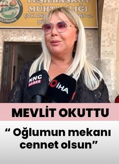 Safiye Soyman oğlu Harun Akaröz için mevlit okuttu!