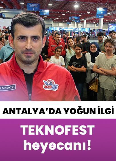 Antalya'da TEKNOFEST heyecanı