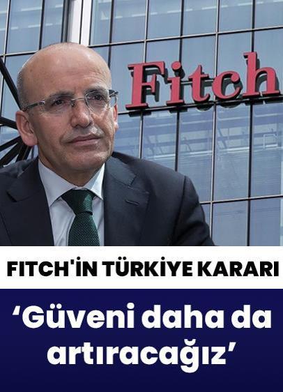 Fitch'in kararını değerlendirdi