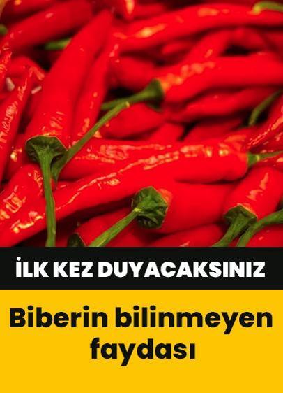 Kırmızı biberin bilinmeyen faydaları