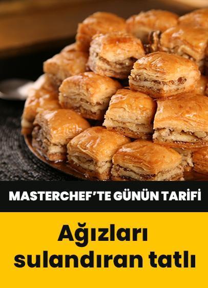 Ev baklavası tarifi! MasterChef izleyenlerin aradığı tarif