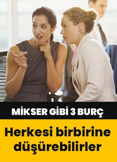 Mikser gibi 3 burç