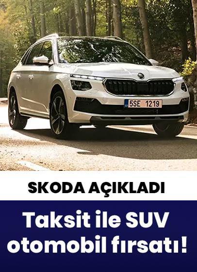 Skoda'dan taksit ile SUV fırsatı!