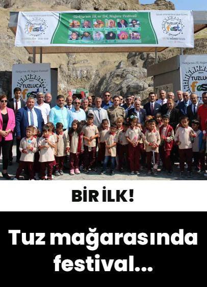 Türkiye'de bir ilk: Mağara festivali...