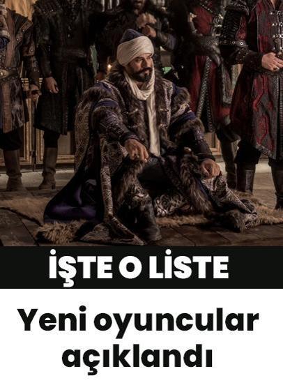 Kuruluş Osman 6. sezon oyuncuları belli oldu! İşte o liste