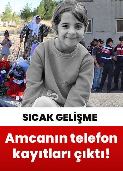 Narin cinayetinde son dakika gelişmesi: Amcanın telefon görüşmeleri ortaya çıktı!