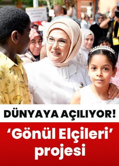 'Gönül Elçileri' projesi dünyaya açılıyor