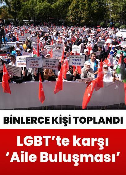 LGBT'ye karşı 'Aile Buluşması'