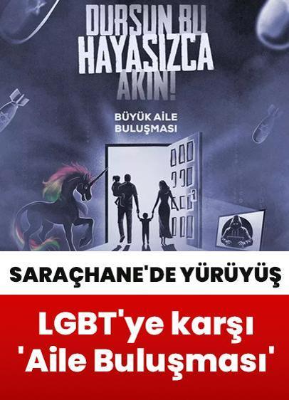 LGBT'ye karşı 'Aile Buluşması'