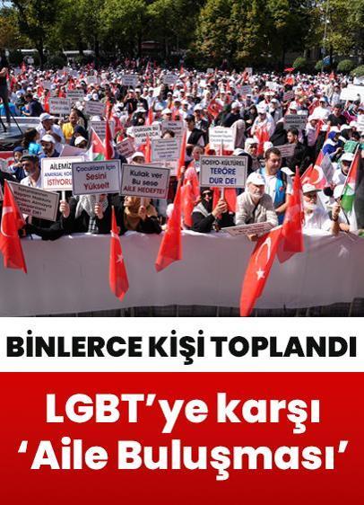 LGBT'ye karşı 'Aile Buluşması'