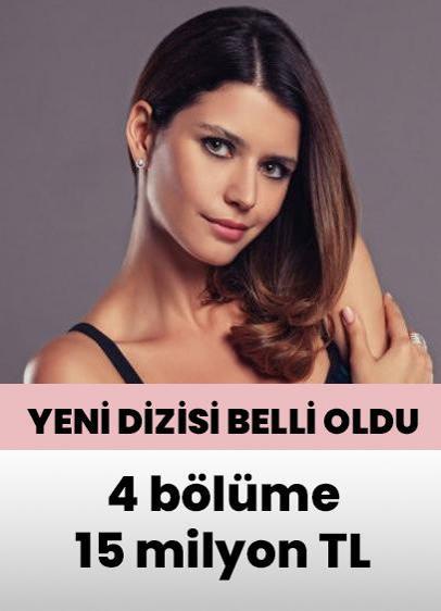 Beren Saat'in yeni dizisi belli oldu! 4 bölüme 15 milyon TL