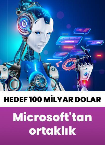 Microsoft'tan yapay zeka ortaklığı