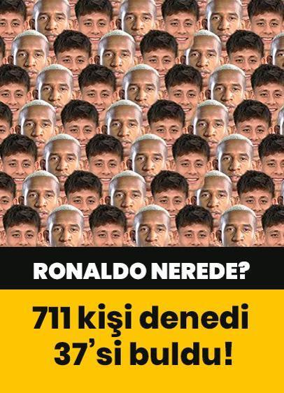 Cristiano Ronaldo nerede?