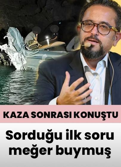 Ali Sabancı tekne kazasının ardından ilk kez konuştu! Sorduğu ilk soru meğer buymuş