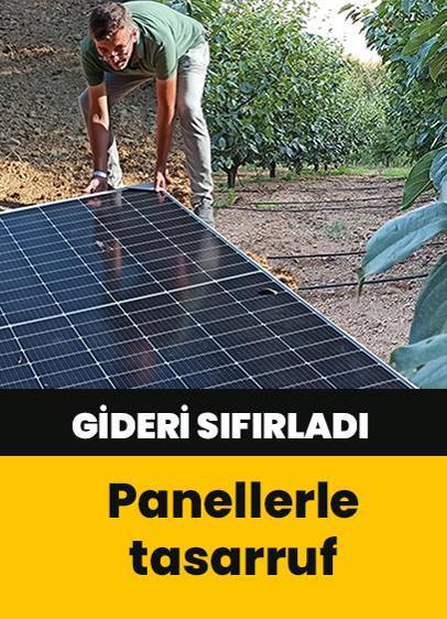 Güneş panelleriyle enerji giderini sıfırladı! Maliyeti 35 bin TL