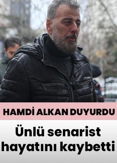 Hamdi Alkan, senarist Can Sinan Tekgündüz'ün vefatını duyurdu