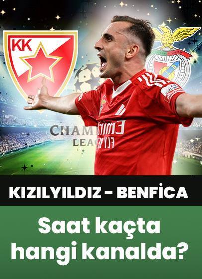 Kızılyıldız - Benfica maçı hangi kanalda?