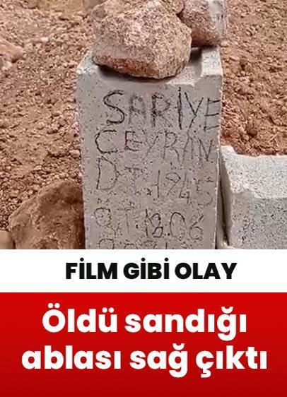 Gaziantep'te film gibi olay! Cenazeyi ablası sandı defnetti, 3 ay sonra ablasının yaşadığını öğrendi