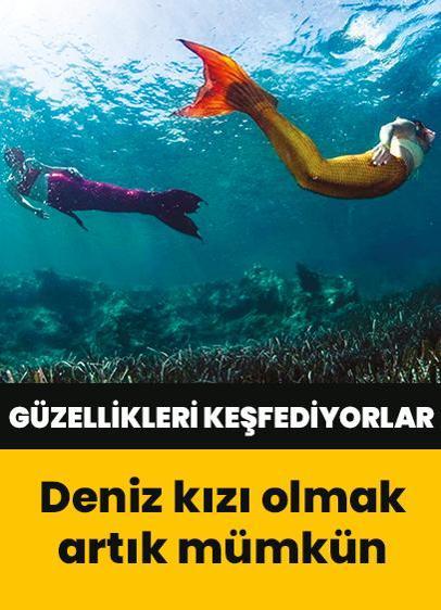 Deniz kızı olmak artık mümkün