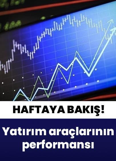 Bu hafta yatırım araçlarının performansı