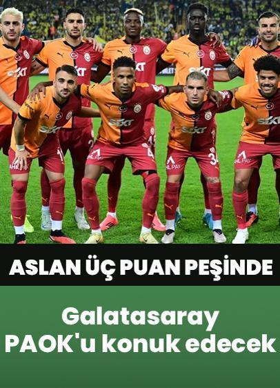 Galatasaray-PAOK maçına dair merak edilenler...