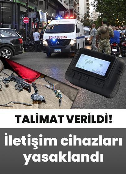 İletişim cihazları yasaklandı