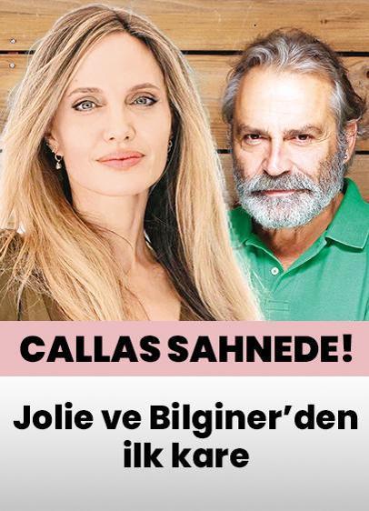 Jolie ve Bilginer'den ilk kare