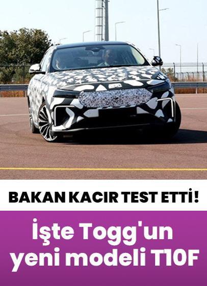 İşte Togg'un yeni modeli T10F