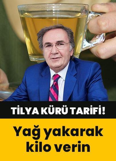 3 günde yağ yakan tilya kürü tarifi!