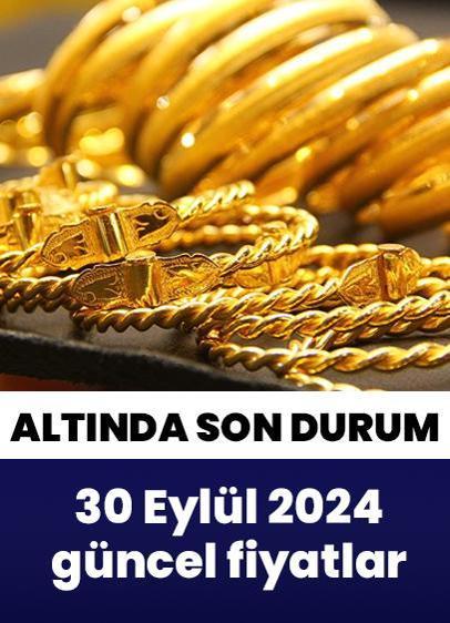 30 Eylül 2024 gram, çeyrek, tam altın fiyatları