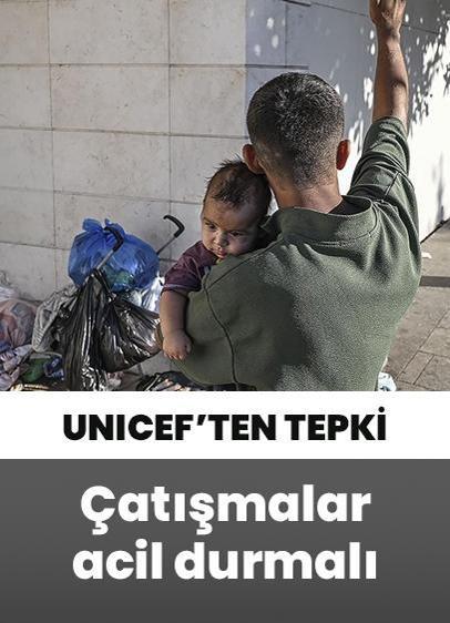 UNICEF Lübnan'da yaşananlara felaket dedi! Çocuklar için çatışma durmalı