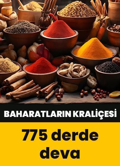 "Baharatların Kraliçesi"nin mucizevi faydaları! 775 derde deva