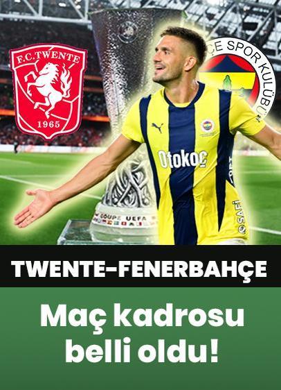 Twente - Fenerbahçe maç kadrosu belli oldu!