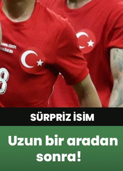 TFF açıkladı! Uzun bir aradan sonra kadroda