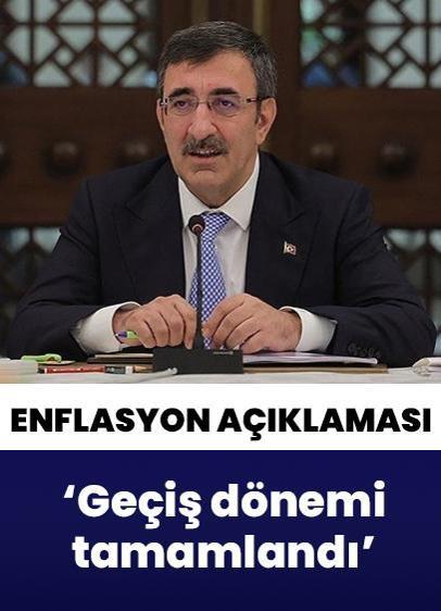 "Enflasyonda geçiş dönemi tamamlandı"