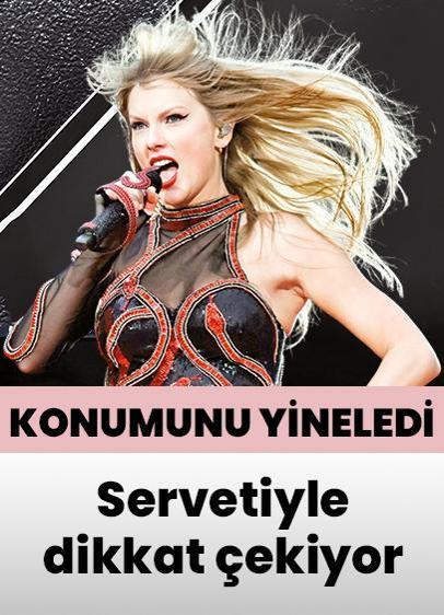 Taylor Swift servetiyle dikkat çekti