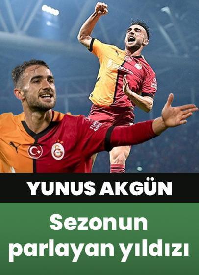 Galatasaray'ın parlayan yıldızı: Yunus Akgün